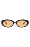 Aire Affinity 52mm Oval Sunglasses In Black
