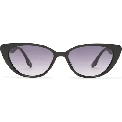 Aire Amalthea Sunglasses In Black/warm Smoke Grad