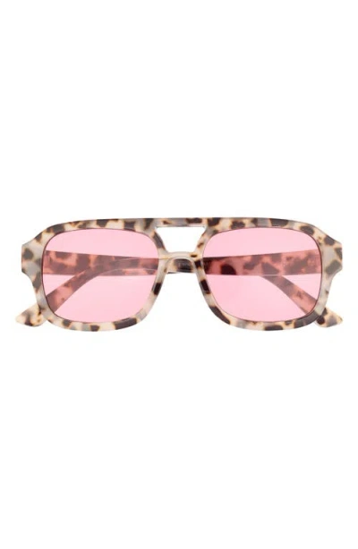 Aire Aquarius Gradient Aviator Sunglasses In Brown