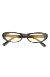 Aire Avior 53mm Cat Eye Sunglasses In Brown