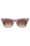 AIRE BELLATRIX 48MM GRADIENT SMALL CAT EYE SUNGLASSES