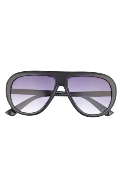 Aire Cadent 54mm Aviator Sunglasses In Black