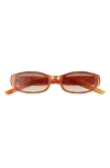 Aire Caellum Oval Sunglasses In Brown