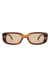 Aire Ceres 51mm Rectangular Sunglasses In Green
