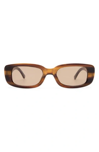 Aire Ceres 51mm Rectangular Sunglasses In Green