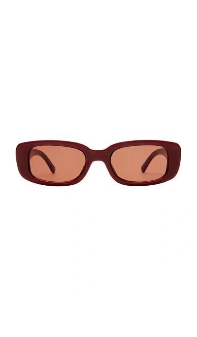 Aire Ceres Sunglasses In Burgundy