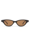 Aire Cybeles 49mm Cat Eye Sunglasses In Black