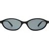 Aire Earthshine 54mm Oval Sunglasses In Blue