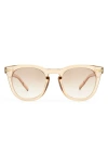 Aire Evolution 51mm Gradient Round Sunglasses In Neutral
