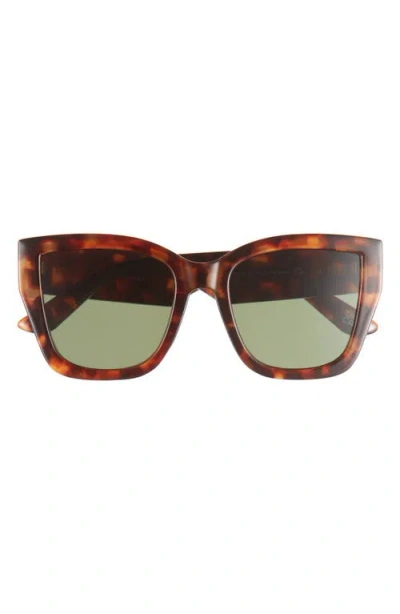 Aire Haedus 53mm Gradient Square Sunglasses In Green
