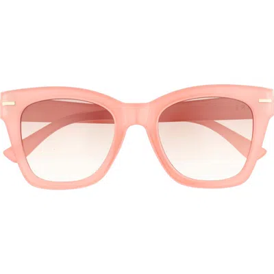 Aire Intergalactic 50mm Square Sunglasses In Coral