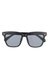 Aire Luna 54mm Square Sunglasses In Black
