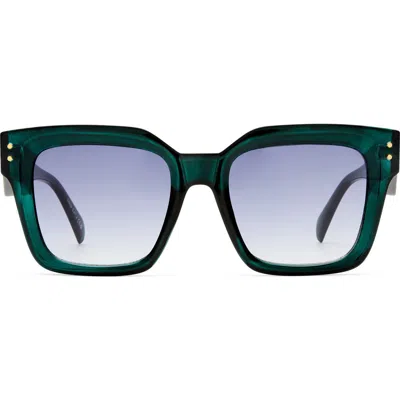 Aire Magnitude 50mm Square Sunglasses In Gray