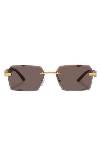 Aire Nebula 60mm Rimless Square Sunglasses