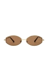 Aire Objective Sunglasses In Gold