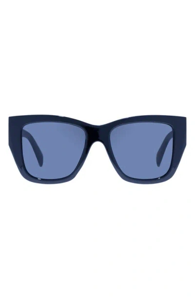 Aire Pallas 52mm Cat Eye Sunglasses In Blue
