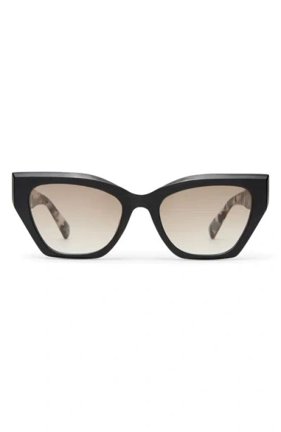 Aire Persei 51mm Cat Eye Sunglasses In Black