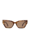 Aire Persei Sunglasses In Brown