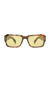 Aire Pluto Sunglasses In Syrup Tort & Sage Tint