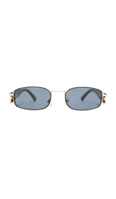Aire Sirius Sunglasses In Gold  Black  & Smoke Mono