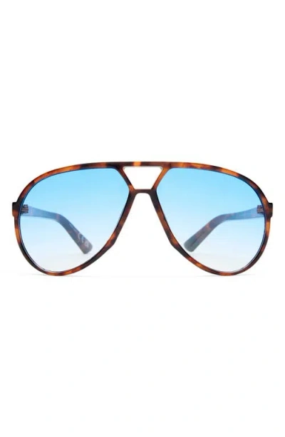 Aire Skyveil Aviator Sunglasses In Blue