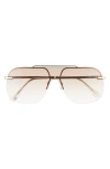 Aire Venatici 137mm Aviator Sunglasses In Multi