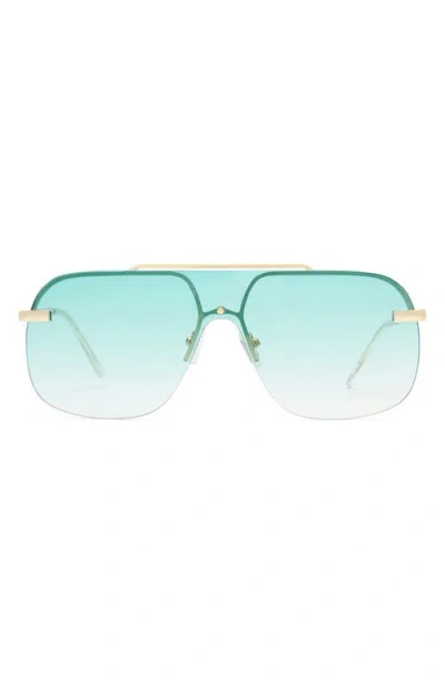 Aire Venatici 137mm Aviator Sunglasses In Multi