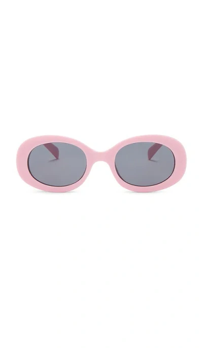 Aire X Von Dutch Dazed Sunglasses In Pink