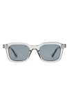 Aire Zodiac 48mm Small Square Sunglasses In Blue