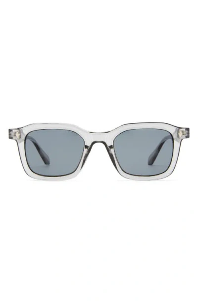 Aire Zodiac 48mm Small Square Sunglasses In Blue