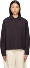 Airei Black Deconstructed Shirt In Black