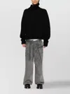 Airei Roll Neck Wool-cashmere Blend Sweatshirt In Black