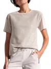 Airfield Lavina Shirt In Oyster In Beige