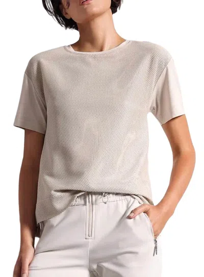 Airfield Lavina Shirt In Oyster In Beige
