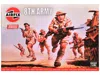 Airfix Level 1 Model Kit Wwii British 8th Army 49 Piece Figure Set 1/76 Plastic Model Kit By  In Multi