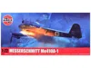 Airfix Level 2 Model Kit Messerschmitt Me410a-1 Aircraft With 2 Scheme Options 1/72 Plastic Model Kit By Ai In Blue