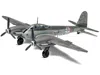 Airfix Level 2 Model Kit Messerschmitt Me410a-1/u2 & U4 Fighter-bomber Aircraft With 2 Scheme Options 1/72