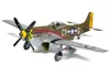 AIRFIX LEVEL 2 MODEL KIT NORTH AMERICAN P-51D MUSTANG FIGHTER AIRCRAFT WITH 2 SCHEME OPTIONS 1/48 PLASTIC M