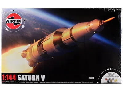 Airfix Level 3 Model Kit Nasa Saturn V Rocket Gift Set 1/144 Plastic Model Kit By