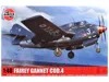 Airfix Level 4 Model Kit Fairey Gannet Cod.4 Aircraft With 3 Scheme Options 1/48 Plastic Model Kit By Airfi In Blue