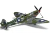 AIRFIX LEVEL 4 MODEL KIT SUPERMARINE SPITFIRE MK. VIII FIGHTER AIRCRAFT WITH 3 SCHEME OPTIONS 1/24 PLASTIC 