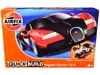 Airfix Quickbuild Skill 1 Model Kit Bugatti Veyron Red / Black Snap Together Model By  In Red