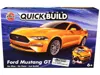Airfix Quickbuild Skill 1 Model Kit Ford Mustang Gt Orange Snap Together Model By  In Orange