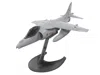 Airfix Quickbuild Skill 1 Model Kit Harrier Jump Jet Snap Together Painted Plastic Model Airplane Kit By Airfix Quickb