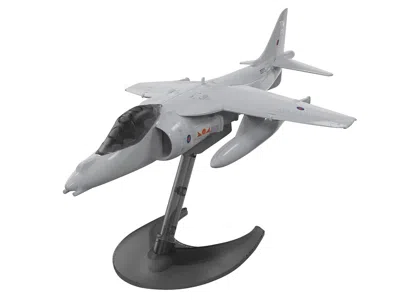 Airfix Quickbuild Skill 1 Model Kit Harrier Jump Jet Snap Together Painted Plastic Model Airplane Kit By Airfix Quickb In Gray