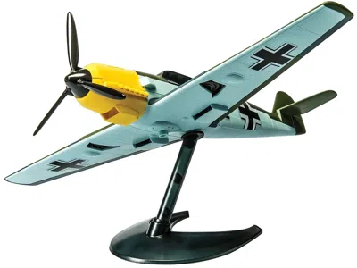 Airfix Quickbuild Skill 1 Model Kit Messerschmitt Bf109 Snap Together Painted Plastic Model Airplane Kit By Airfix Qui In Blue