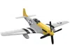 Airfix Quickbuild Skill 1 Model Kit P-51d- Mustang Snap Together Painted Plastic Model Airplane Kit By Airfix Quickbui