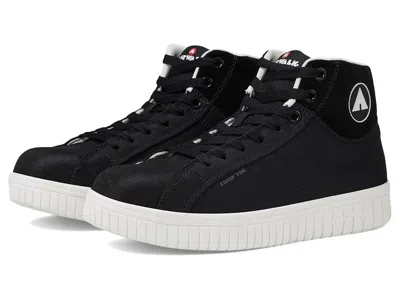 Airwalk Work Deuce Mid Comp Toe Eh Sr Cowboy Boots White/black : 8.5 D - Medium, Canvas In Multi