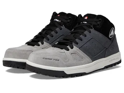 Airwalk Work Mongo Mid Comp Toe Eh Sr Cowboy Boots Grey/charcoal : 8.5 D - Medium, Suede