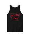 Airwaves Hybrid Apparel Acdc Tnt Stencil Mens Tank In Black